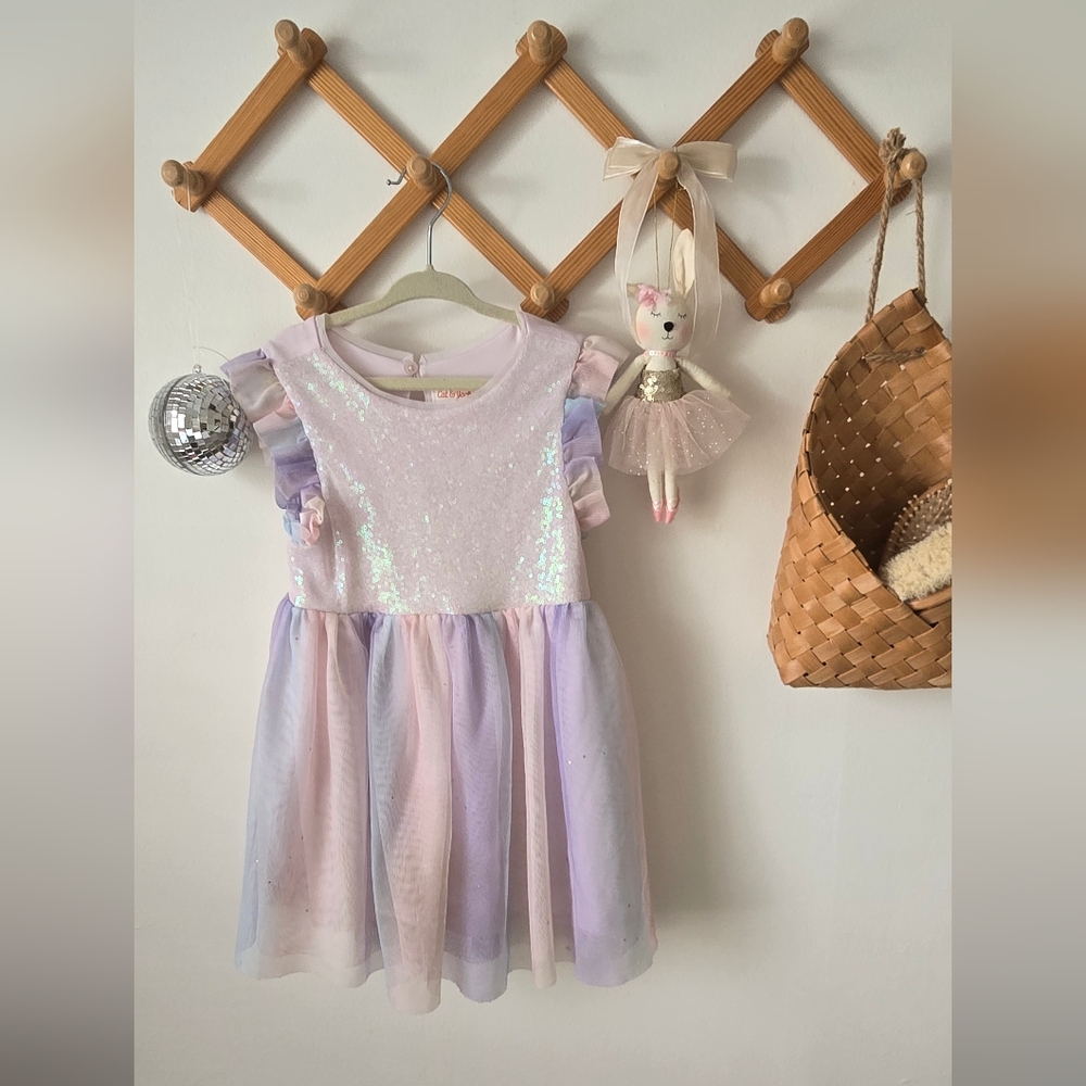 Pastel Sequin Dress